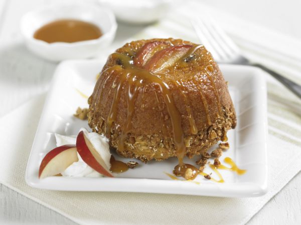 Individual Apple Upside-Down Cakes