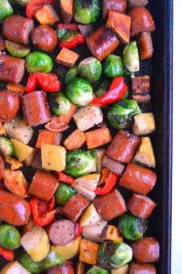 Sheet Pan Sausage, Apples and Vegetables Sheet Pan Sausage, Apples and Vegetables