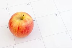 Apple on Calendar