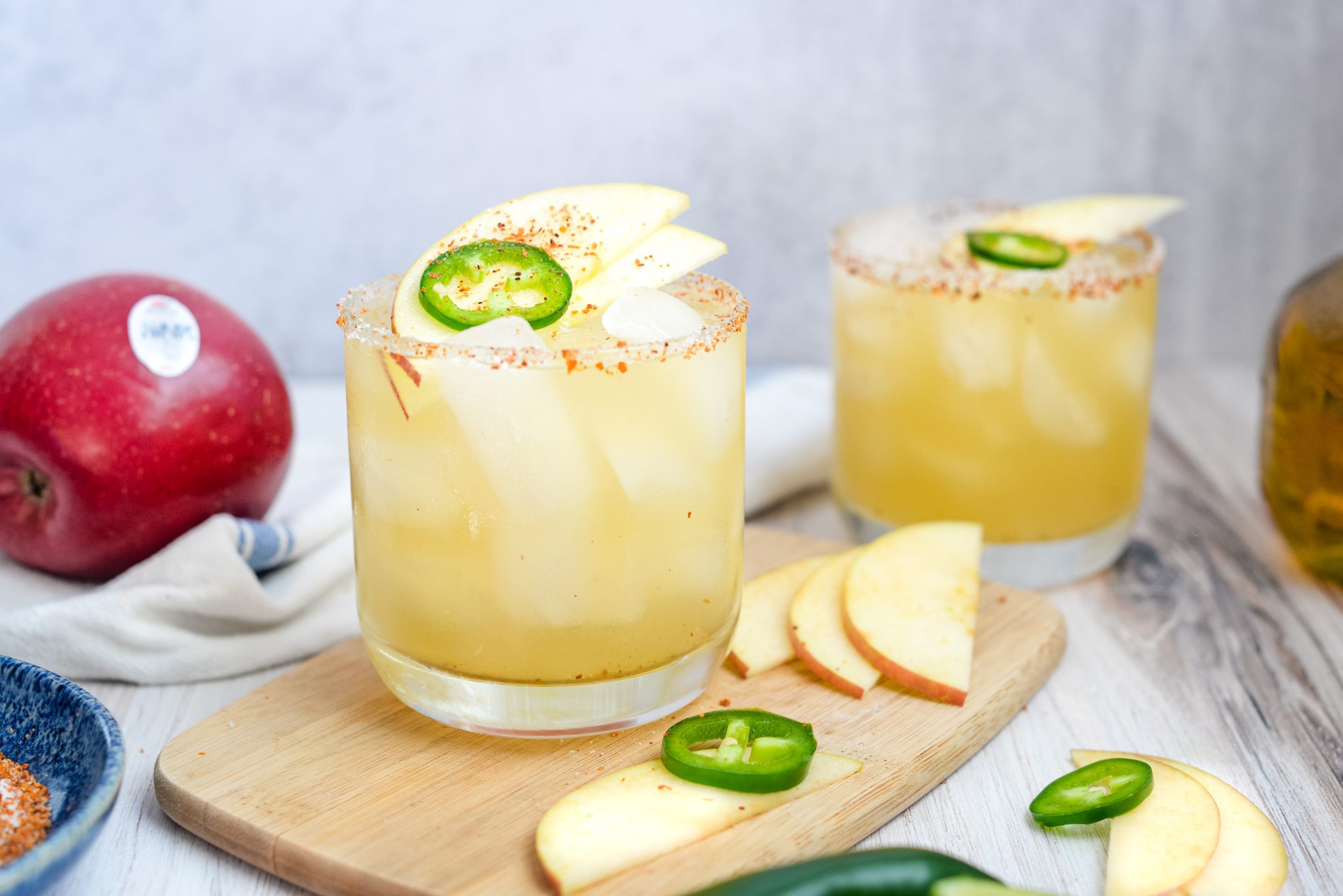 Michigan Apple Margarita Mocktail
