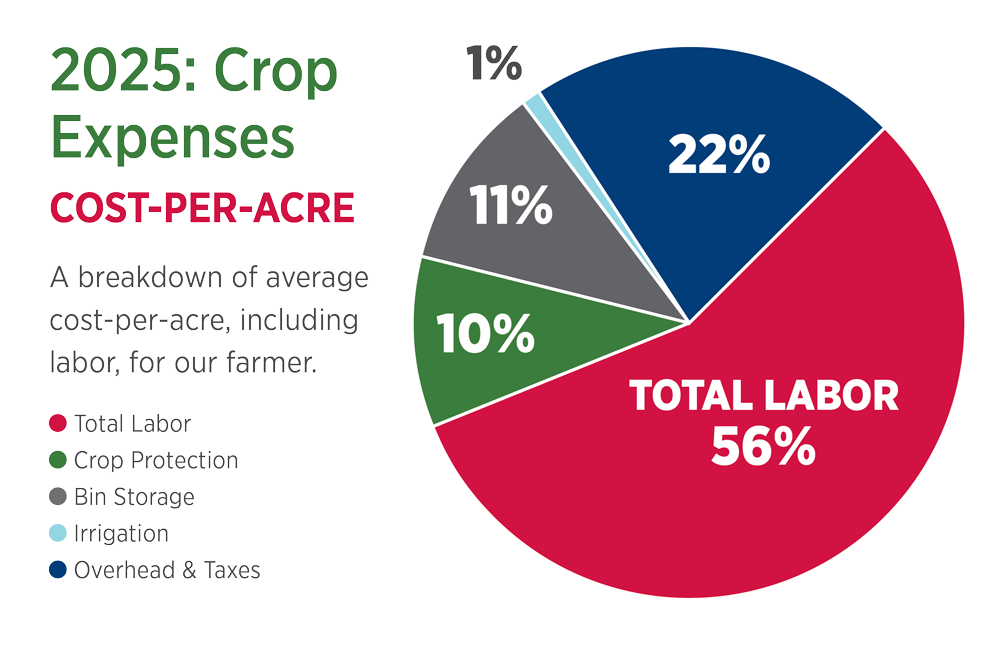 2025: Crop Expenses COST-PER-ACRE A breakdown of average cost-per-acre 2025: Crop Expenses COST-PER-ACRE A breakdown of average cost-per-acre