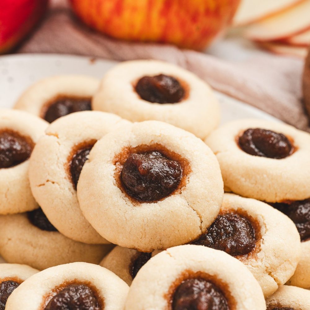 Apple Butter Thumbprint Cookies 4