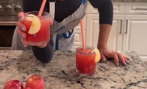 Michigan Apple Refresher Drink