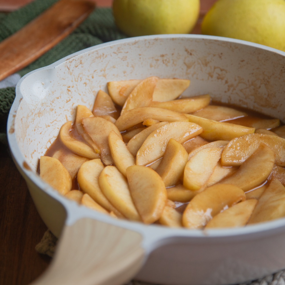 Michigan Cider Fried Apples