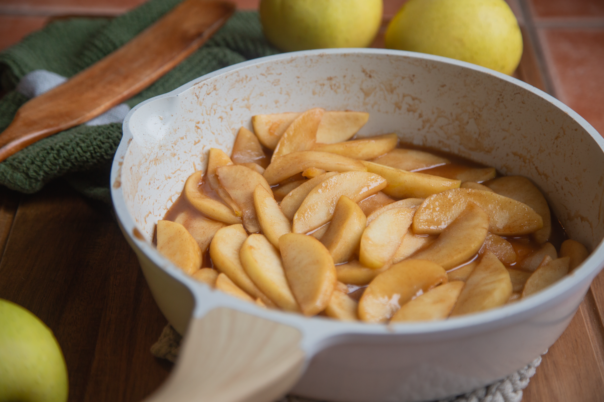 Michigan Cider Fried Apples